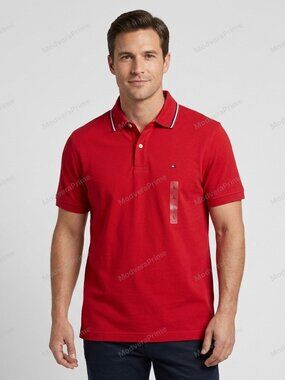 Tommy Hilfiger Regular Fit 100% Cotton Premium Polo Large